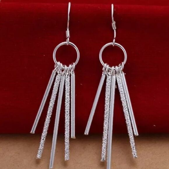The Darling Dangle drop earrings in 925 silver - Picture 1 of 5